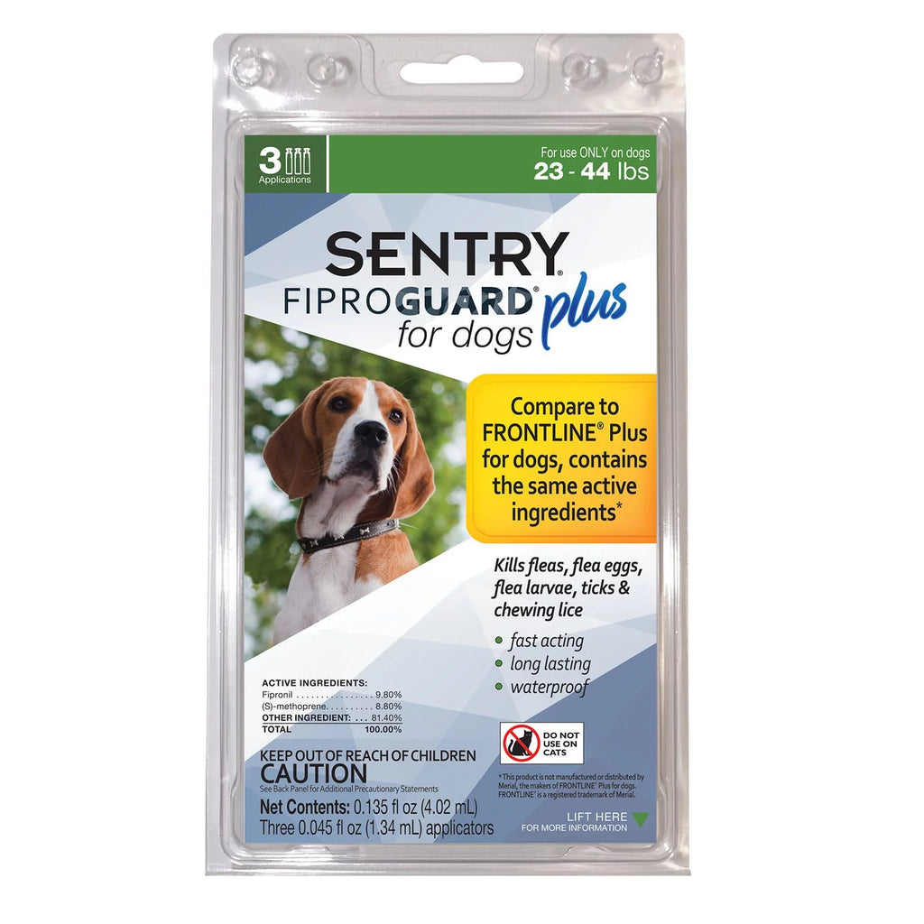 Dog Flea & Tick Topical 3 Monthly Treatments 3 Count S120839
