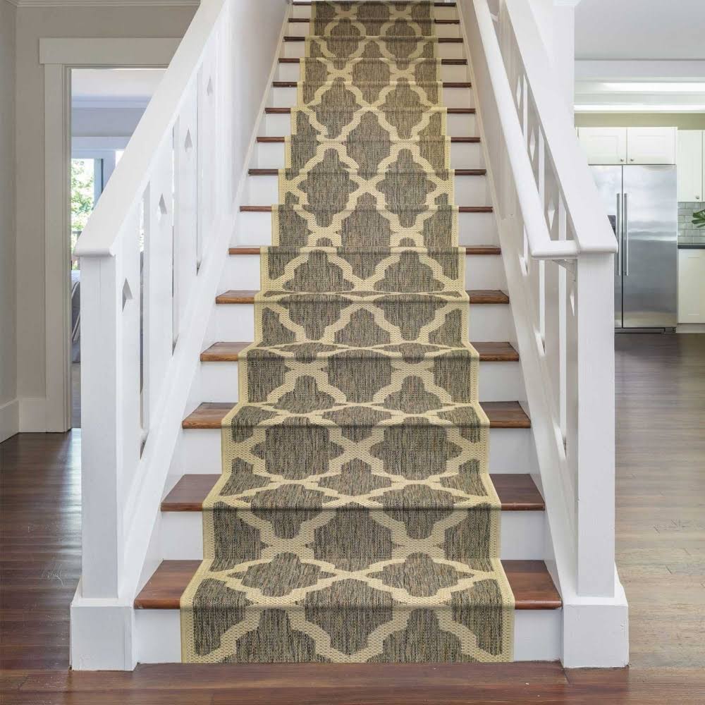Trellis Tweed Stair Carpet Runner 9 foot A3248