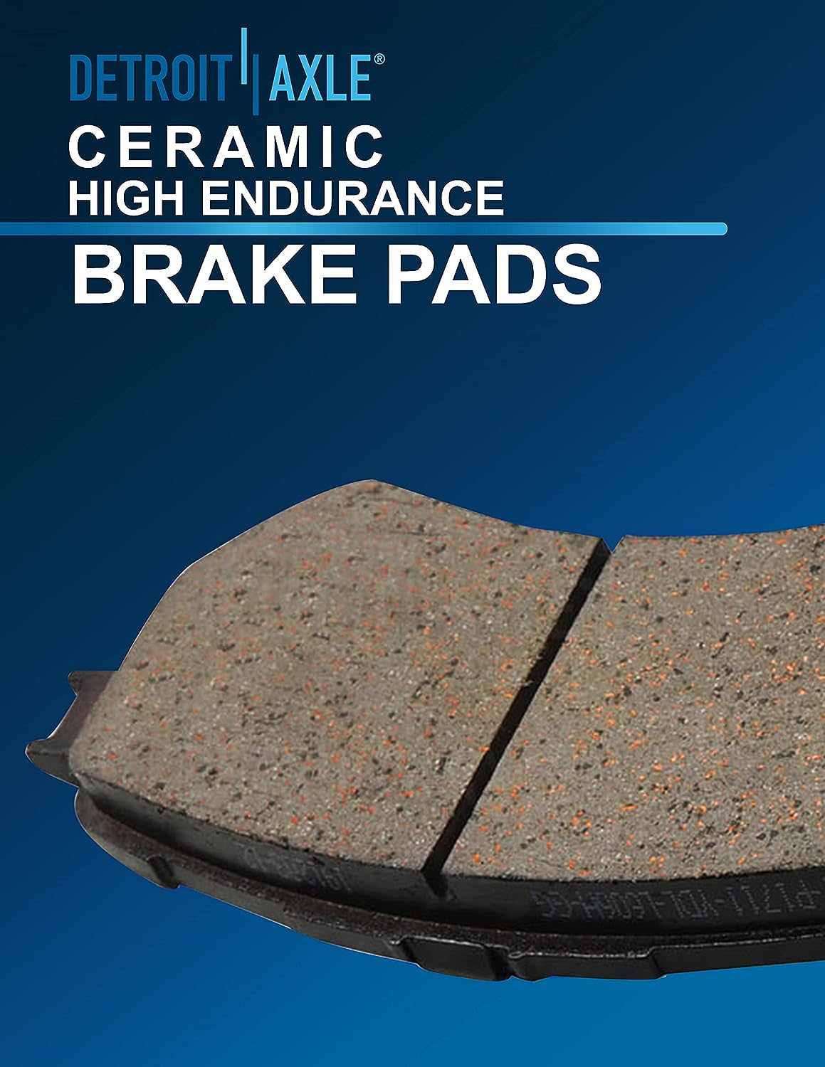 Rear Disc Brake Kit Rotors with Ceramic Pads and Hardware W52311