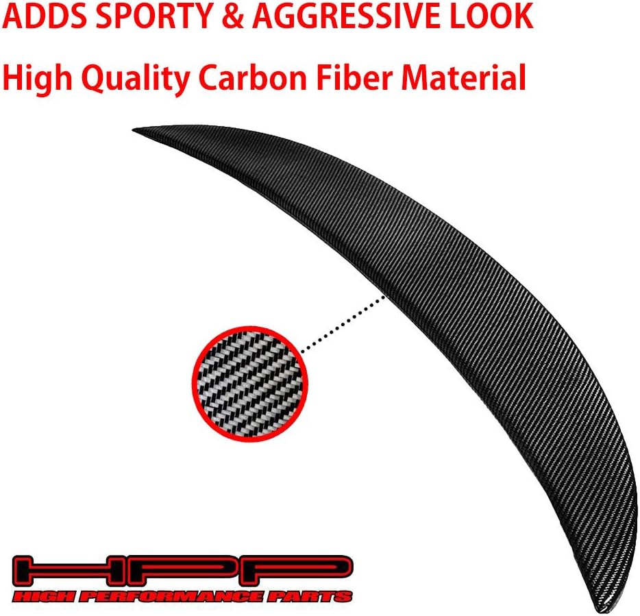 Carbon Fiber Rear Trunk Lip Spoiler S1098