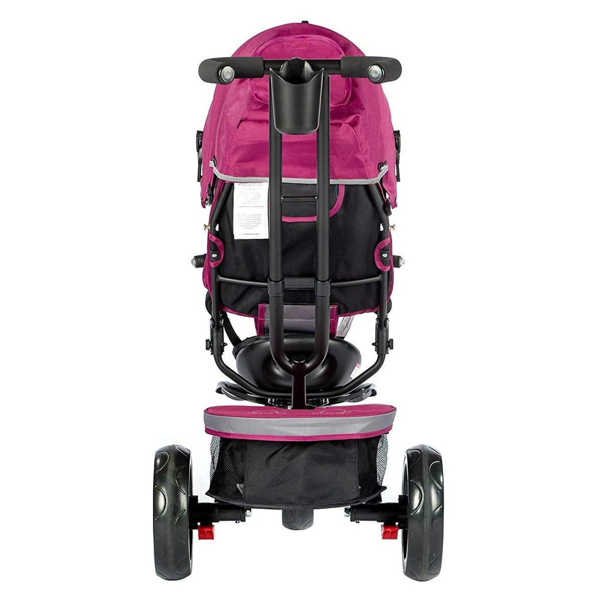 Pink 4-in-1 Canopy Stroller Trike Y73628