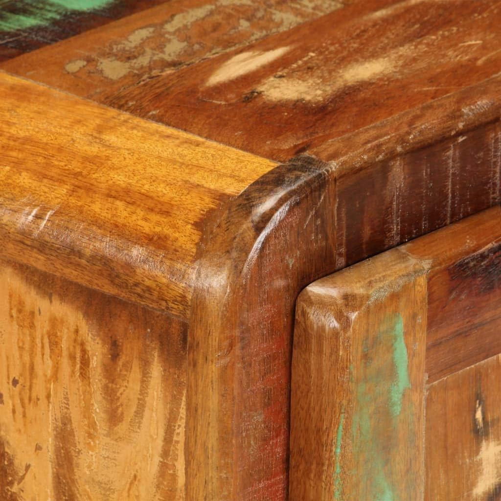 Solid Reclaimed Wood Bedside Cabinet 19.7x11.8x19.7 K932440