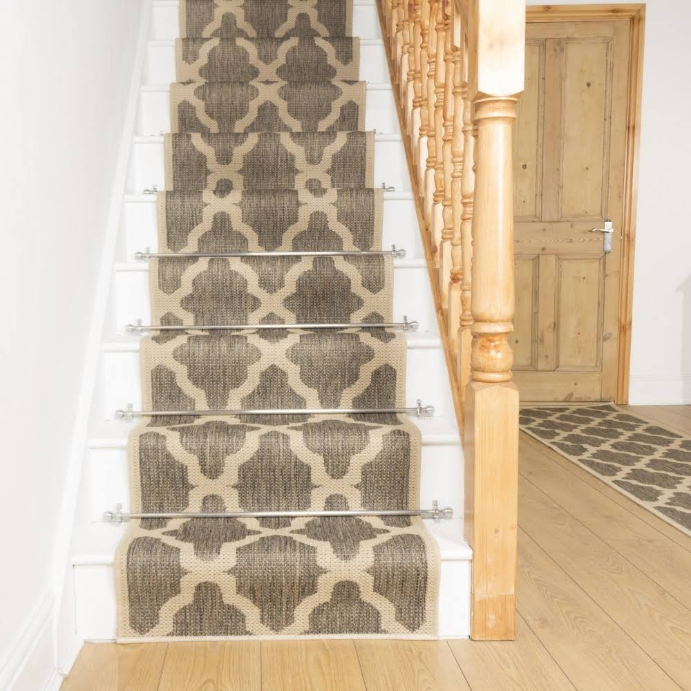 Trellis Tweed Stair Carpet Runner 9 foot A3248