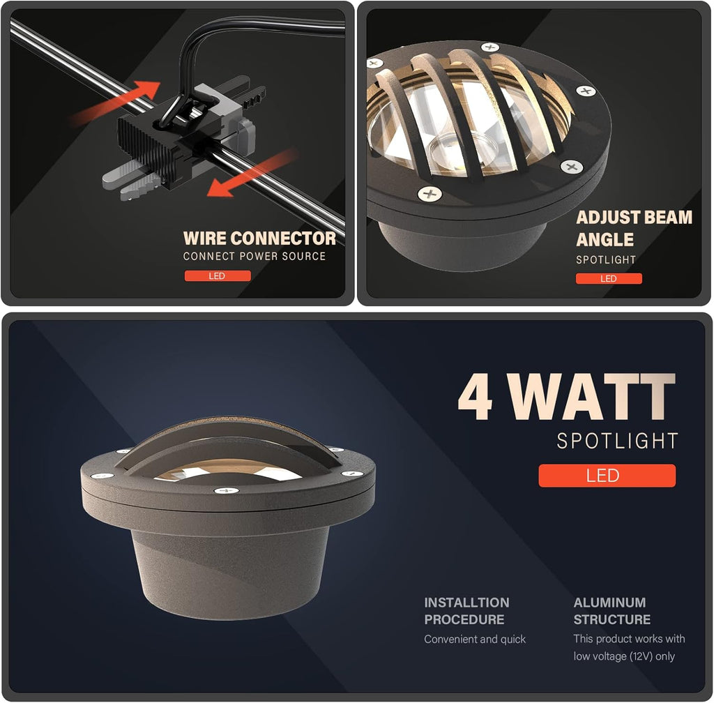 Low Voltage LED Well Light M9218