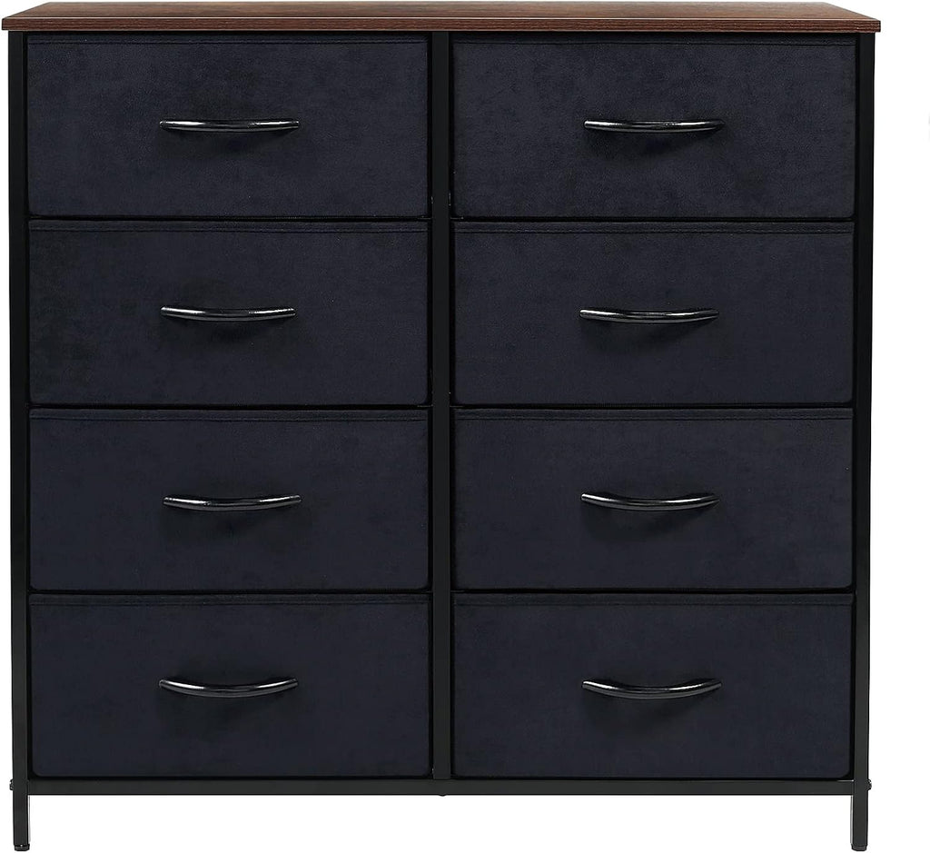 6 Drawer Dresser with Shelves Q1789