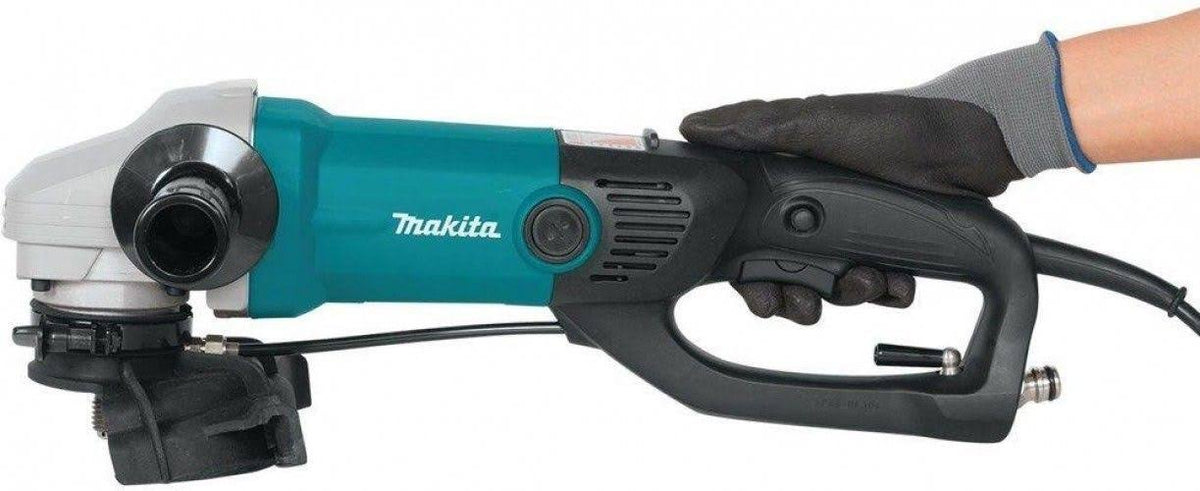 5 in. Electronic Stone Polisher with Splash Guard B63485