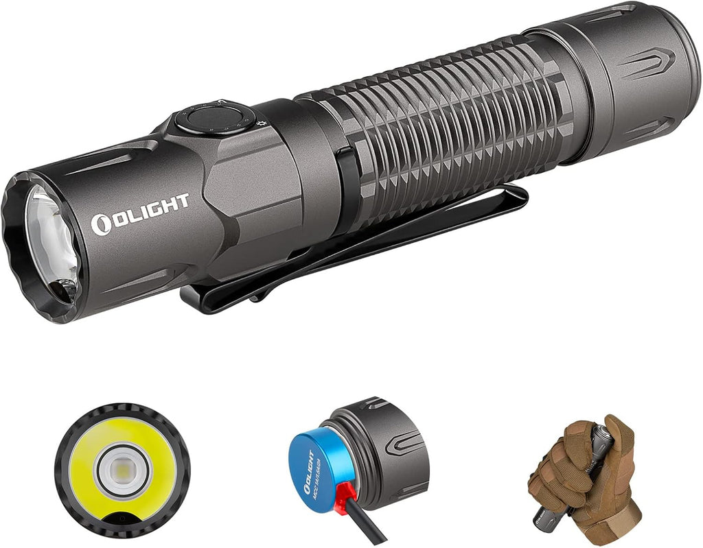 2300 Lumens Rechargeable Tactical Flashlight T518124