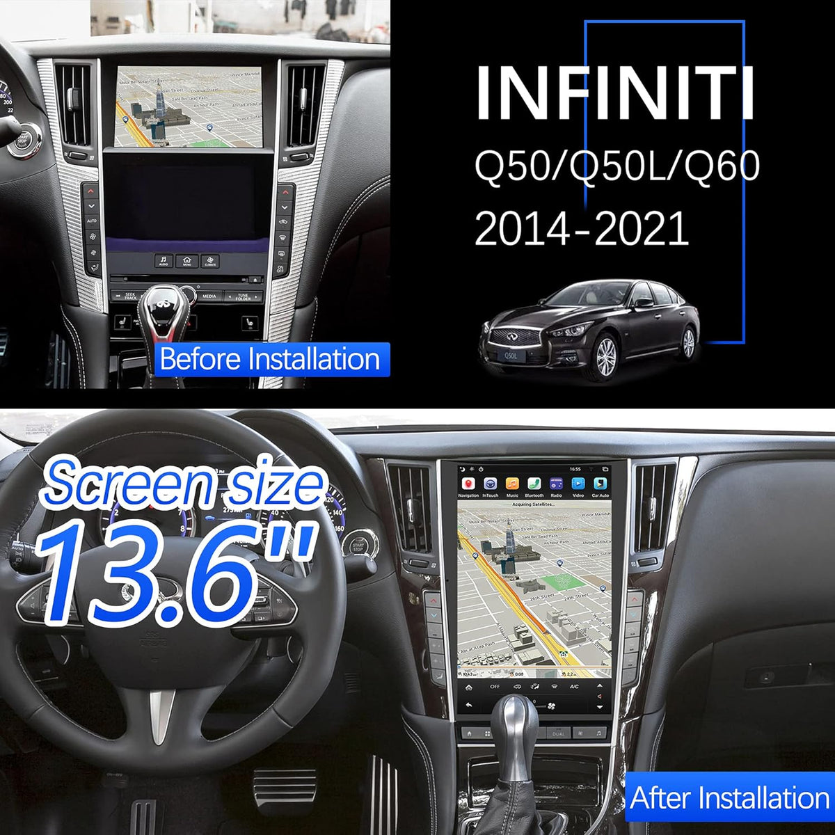 Android Car Radio with Touch Screen O72803