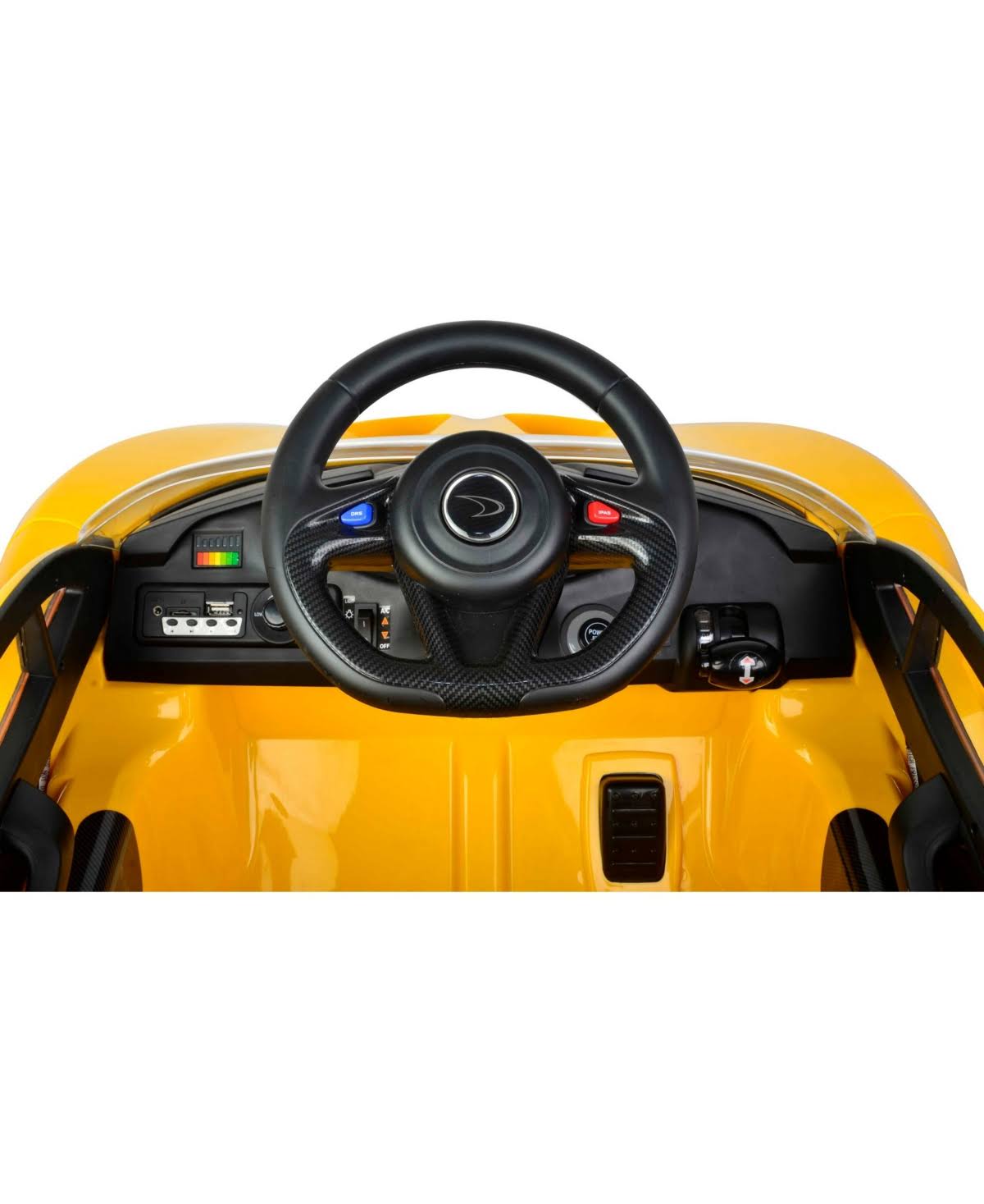 Orange 12V Ride on Car V43829