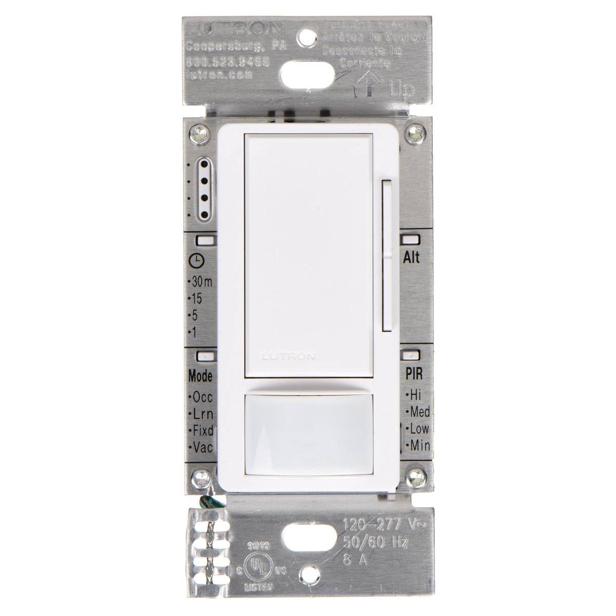 White Vacancy Dimmer Sensor A8052