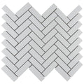 Matte White Porcelain Mosaic Tile Y848065