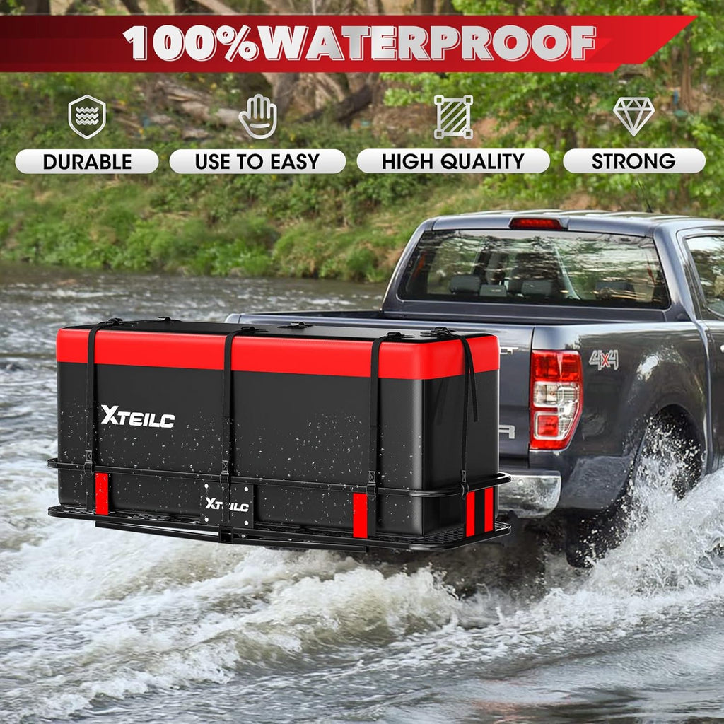 Cargo Carrier Bag with Support Frame and 8 Reinforced Straps G99266