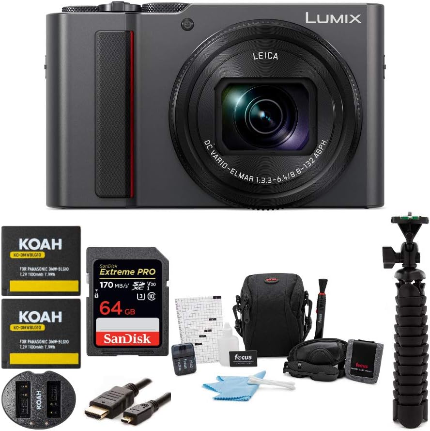4K Camera 15X Lens Black R70227