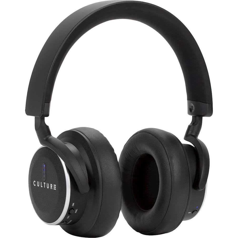 Wireless Over-Ear Noise Cancelling Headphones Black N8862