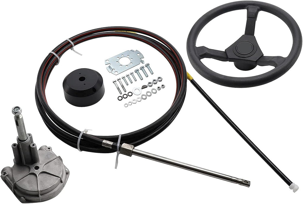 13' Boat Steering Cable with 13 Wheel R217