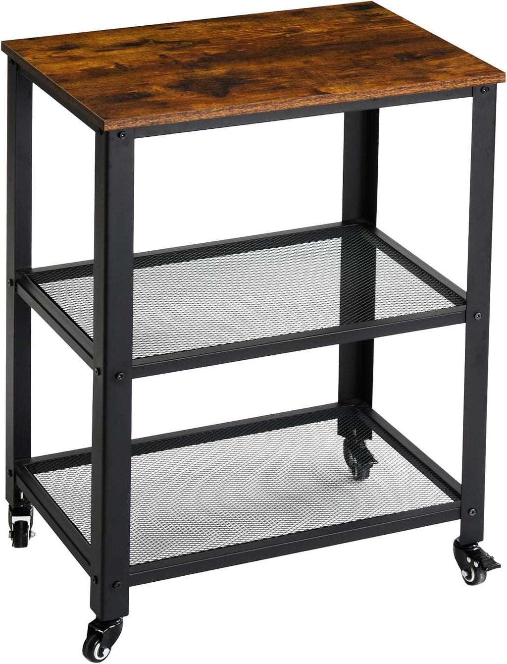 Vintage 3-Tier Kitchen Serving Cart on Wheels K360216