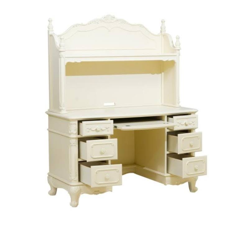 Twin Canopy Poster Bed in White X6265