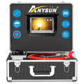 100ft Sewer Camera with Distance Counter DVR 7 inch LCD Monitor IP68 Y939