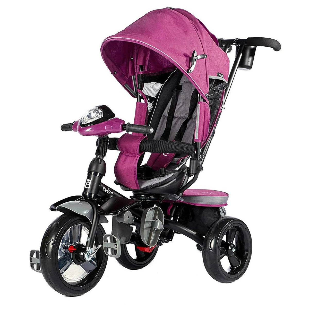Pink 4-in-1 Canopy Stroller Trike Y73628