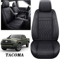 Toyota Tacoma Seat Covers 2005-2022 Crew Double Cab Pickup Airbag Compatible Black N65781