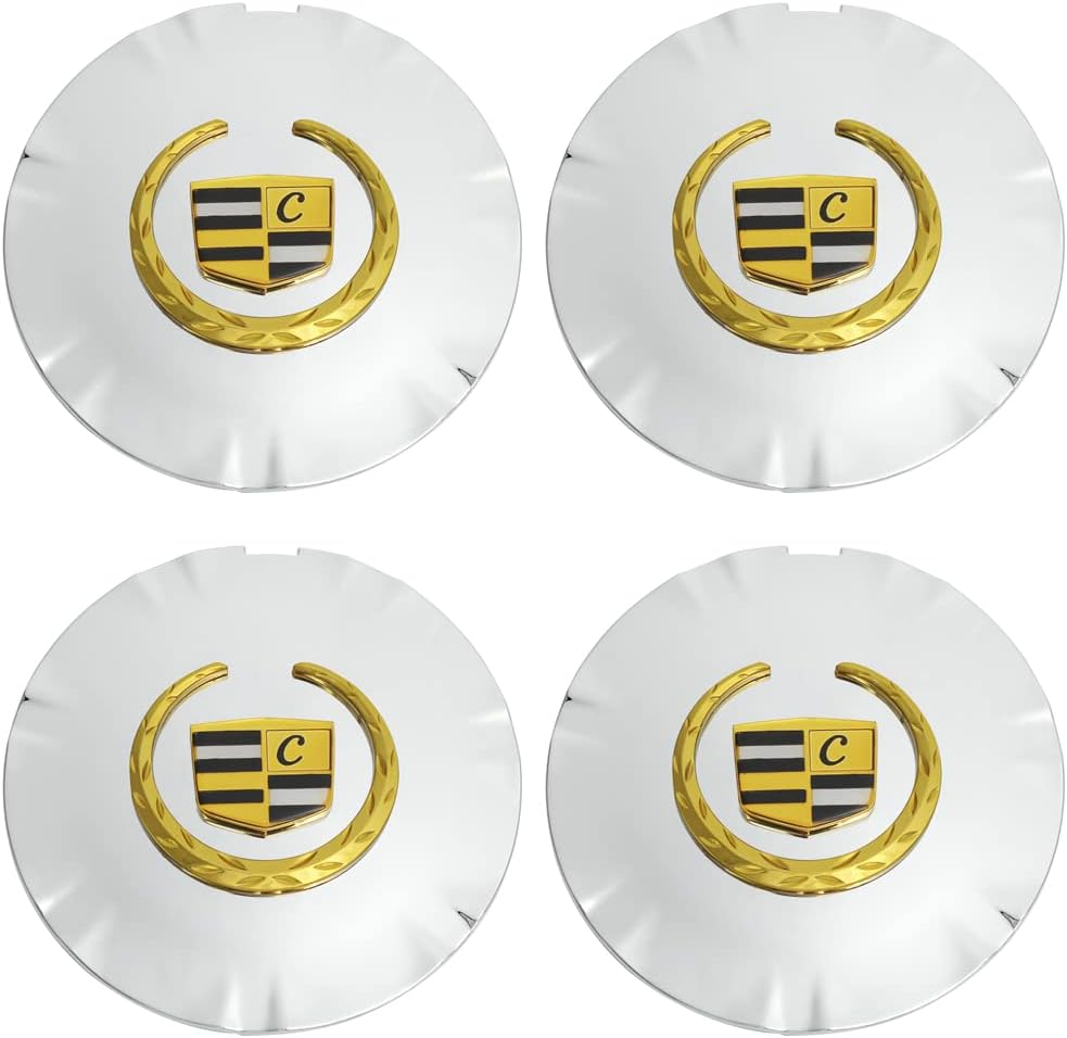 Center Caps Pack of 4 Chrome Replacement S57844
