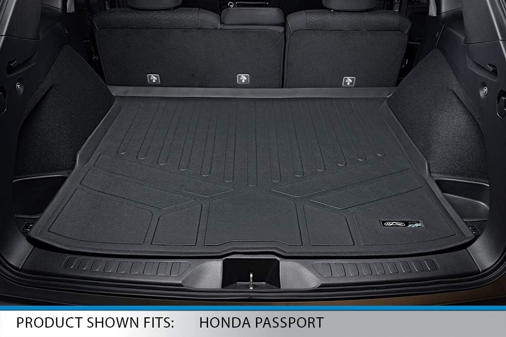 Custom Fit Floor Mats 2 Rows and Cargo Liner Set Black H419765