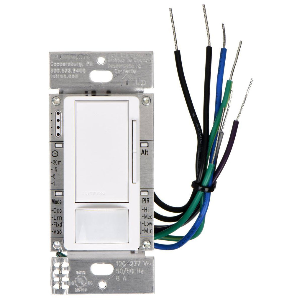 White Vacancy Dimmer Sensor A8052