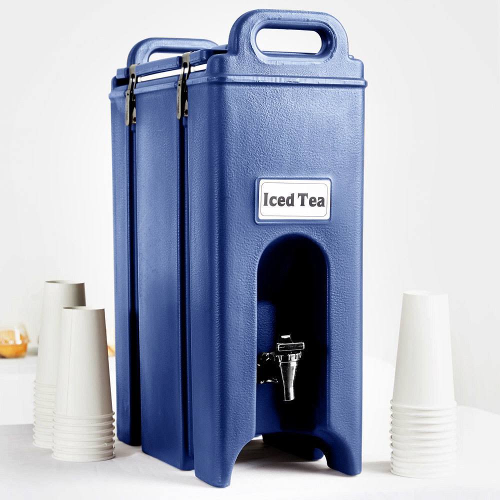 Navy Blue 4.75 Gallon Insulated Beverage Carrier Z804