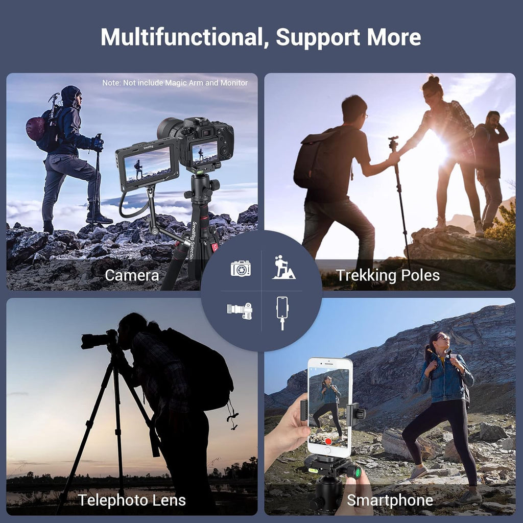 Foldable Aluminum Camera Tripod & Monopod N771031
