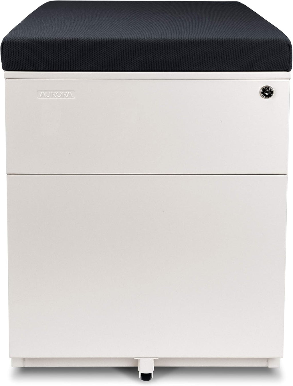 3-Drawer Metal Mobile File Cabinet with Lock B282