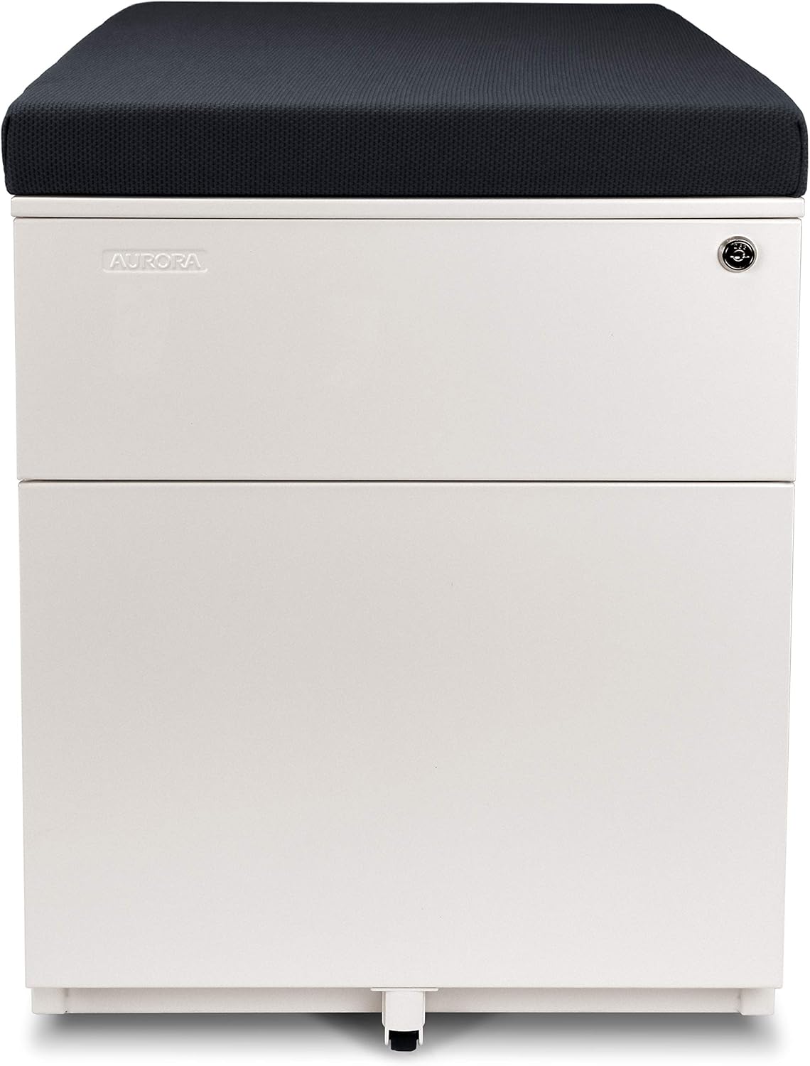 3-Drawer Metal Mobile File Cabinet with Lock B282