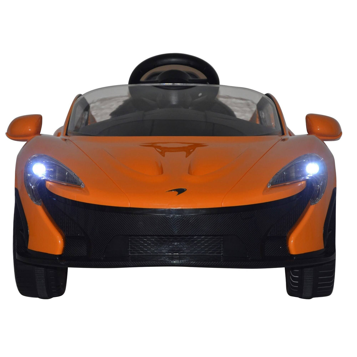 Orange 12V Ride on Car V43829