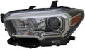 Black Driver Side Headlight M918