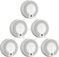 Wireless Interconnected Combination Smoke and Carbon Monoxide Detector, 10-Year Battery, Pack of 6 R62313
