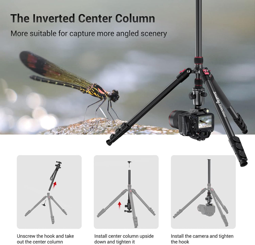 Foldable Aluminum Camera Tripod & Monopod N771031
