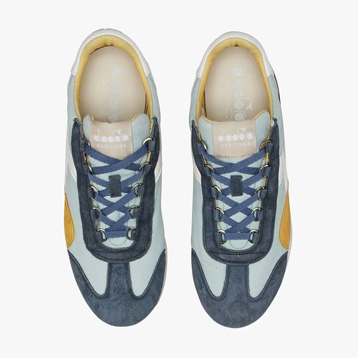 Canvas Stone Wash Blue Sneakers S828210