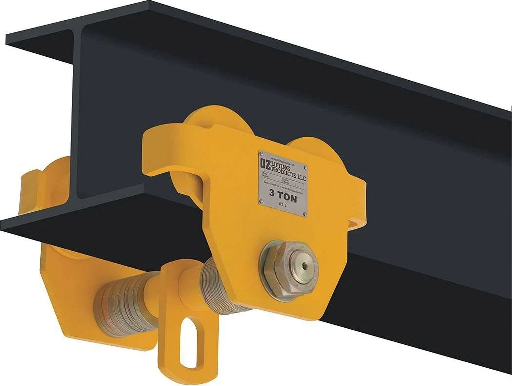 3 Ton Capacity Push Beam Trolley J9751