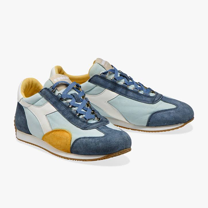 Canvas Stone Wash Blue Sneakers S828210