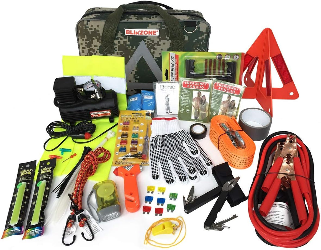 81 Pc Roadside Emergency Car Kit L1415