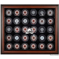 Brown Framed Hockey Puck Display Case D545312