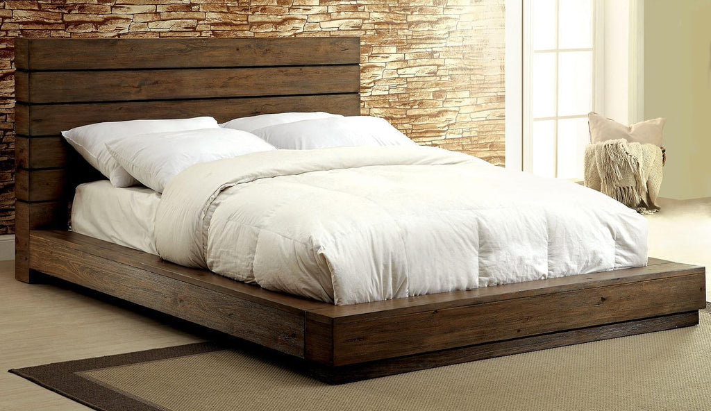 Solid Wood King Bedroom Set 3pcs A138959