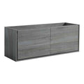 60" Ocean Gray Wood Bathroom Cabinet W486