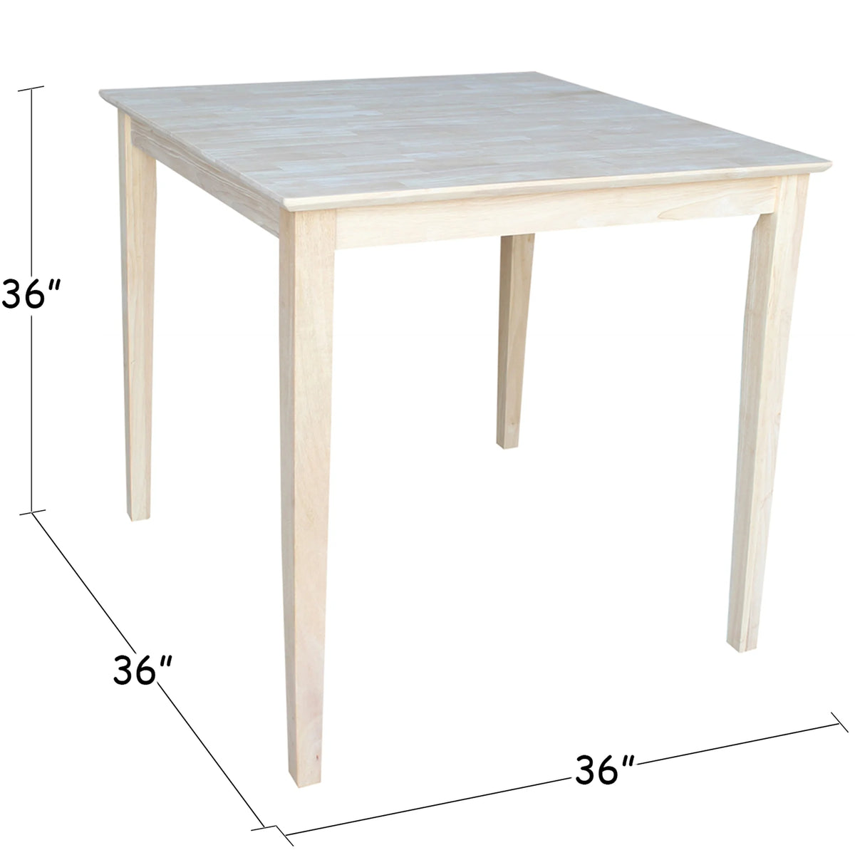 Solid Wood Top Table I795