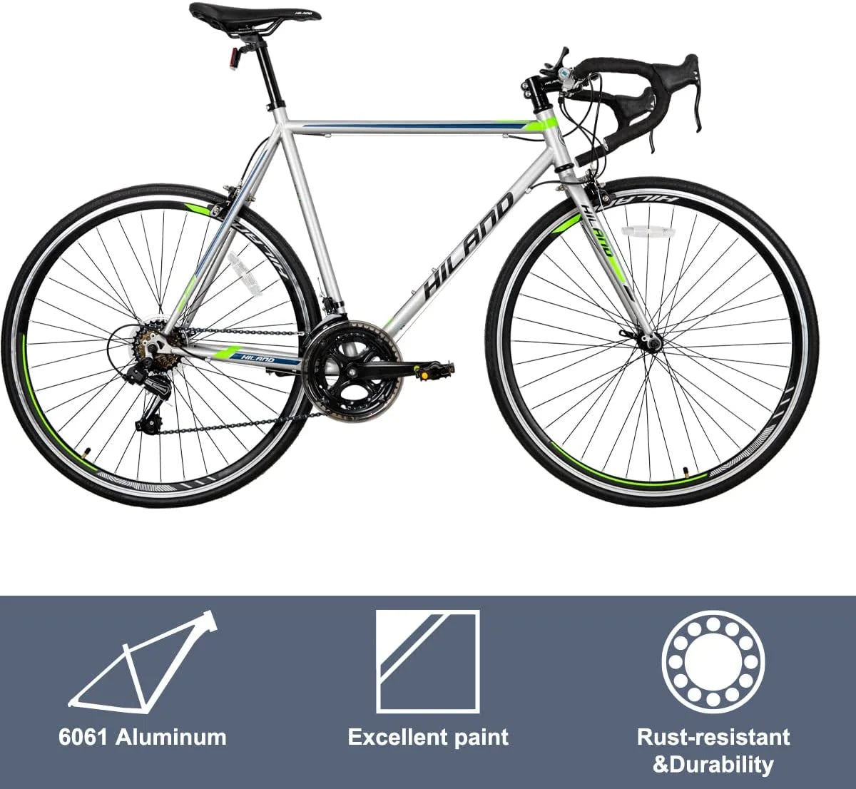 Aluminum 700C 14 speeds Road Bike V398510
