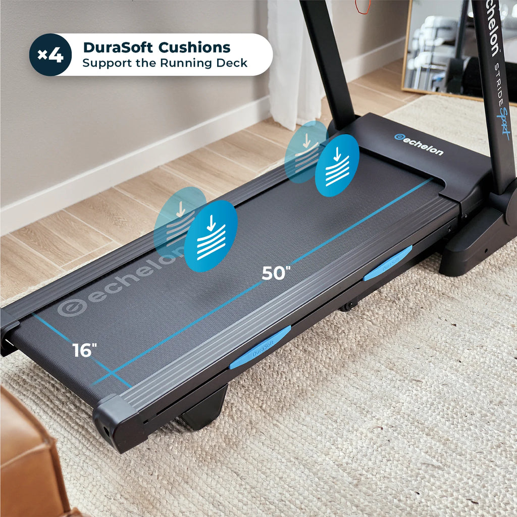 Foldable Cushioned Exercise Treadmill L875