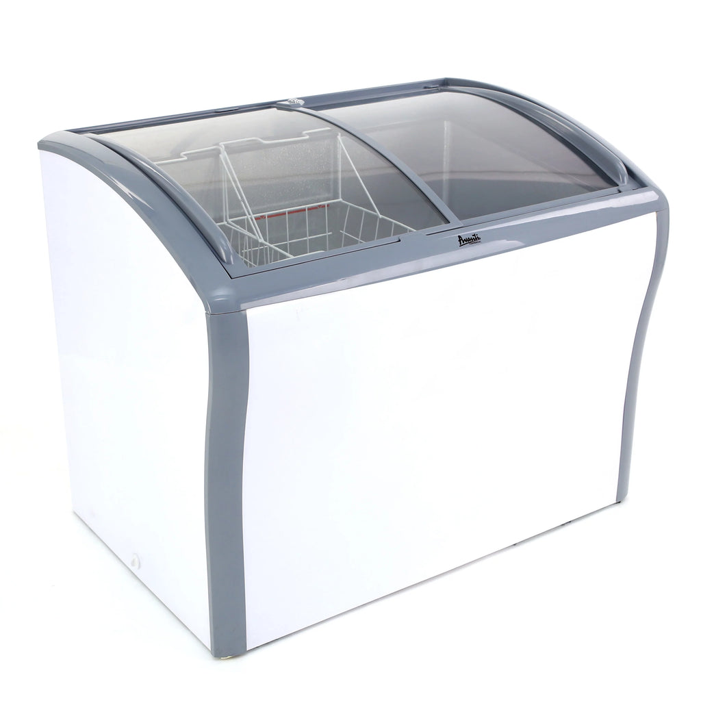 9.5 cu. ft. Glass Top Freezer or Refrigerator White G91333