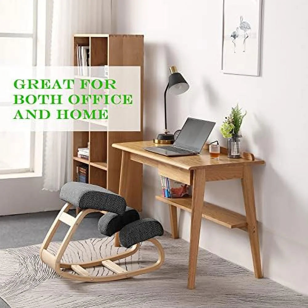 Ergonomic Kneeling Chair Grey O336308