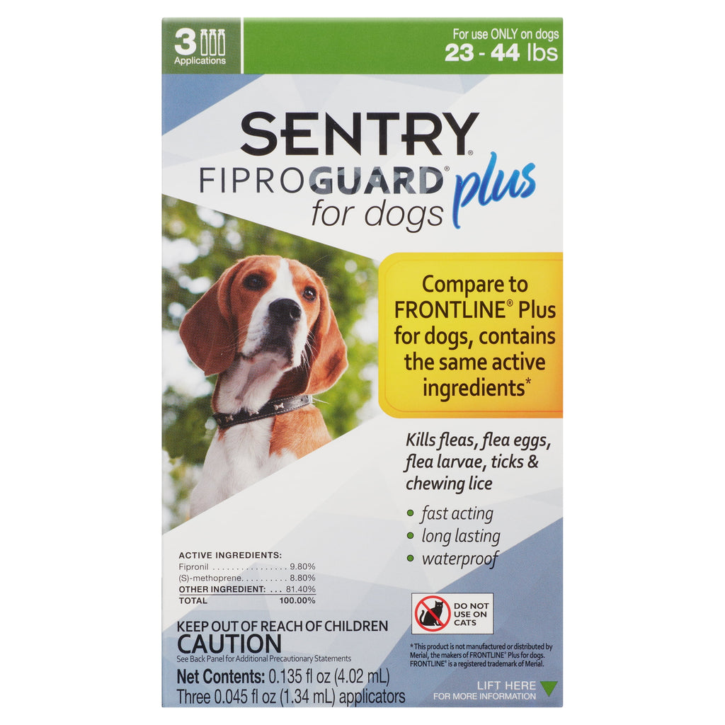 Dog Flea & Tick Topical 3 Monthly Treatments 3 Count S120839