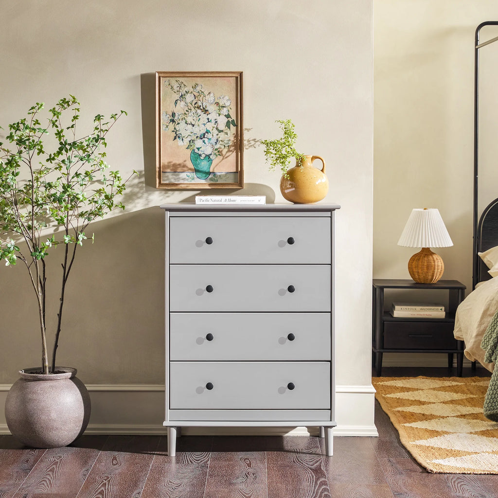 4 Drawer Solid Wood Dresser V11139