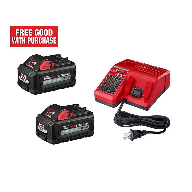 18-Volt Lithium-Ion Starter Kit with 6.0 Ah Battery and Charger C307224